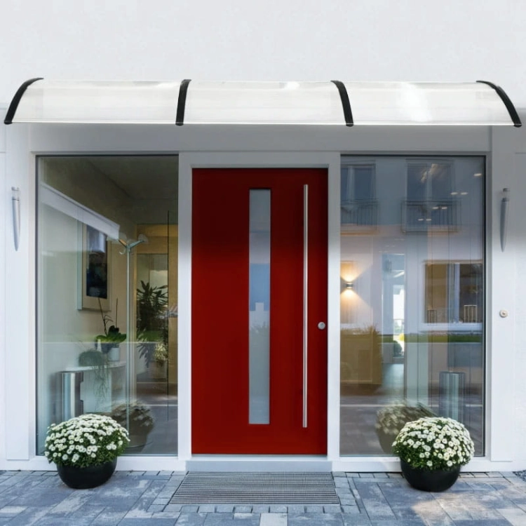 Daszek nad drzwi 150x80 cm zadaszenie osłona poliwęglan MultiGarden