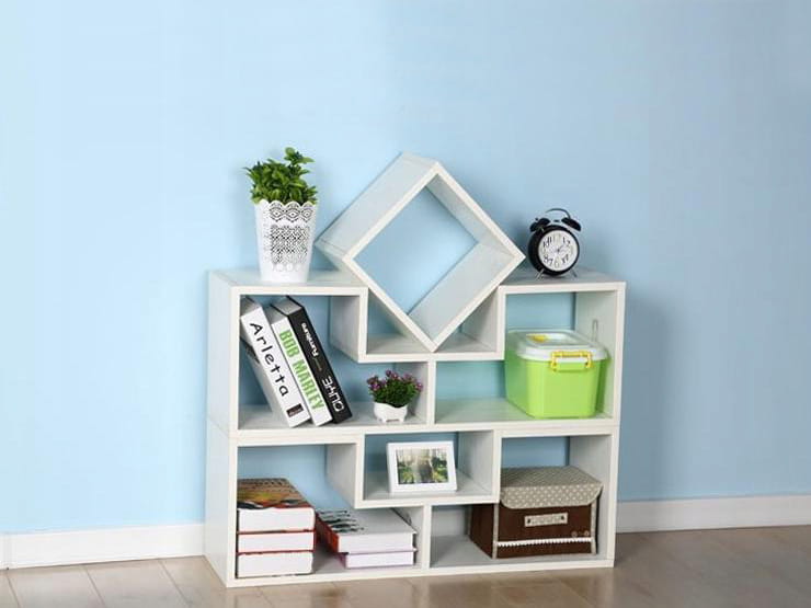 Regał szafka modułowa komoda półki biała ModernHome